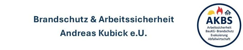 Arbeitssicherheit und Brandschutz Kubick
